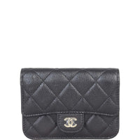Chanel Single Flap Clutch with Chain Small | Black