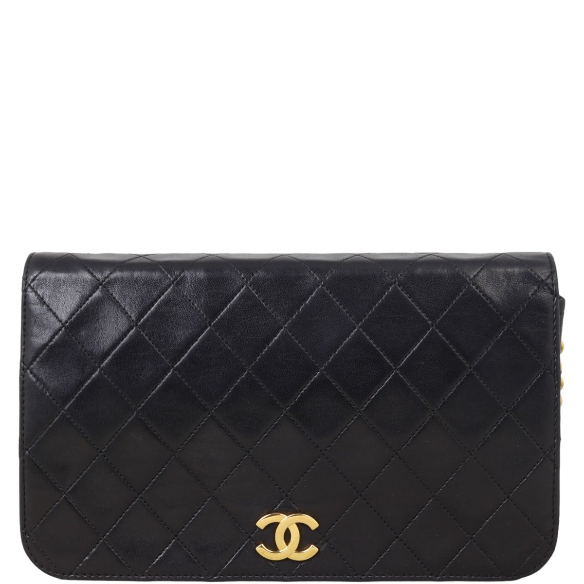 Chanel CC Full Flap Bag Small | Black
