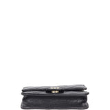 Chanel Single Flap Clutch with Chain Small | Black