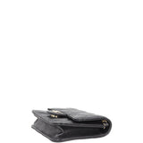 Chanel Single Flap Clutch with Chain Small | Black