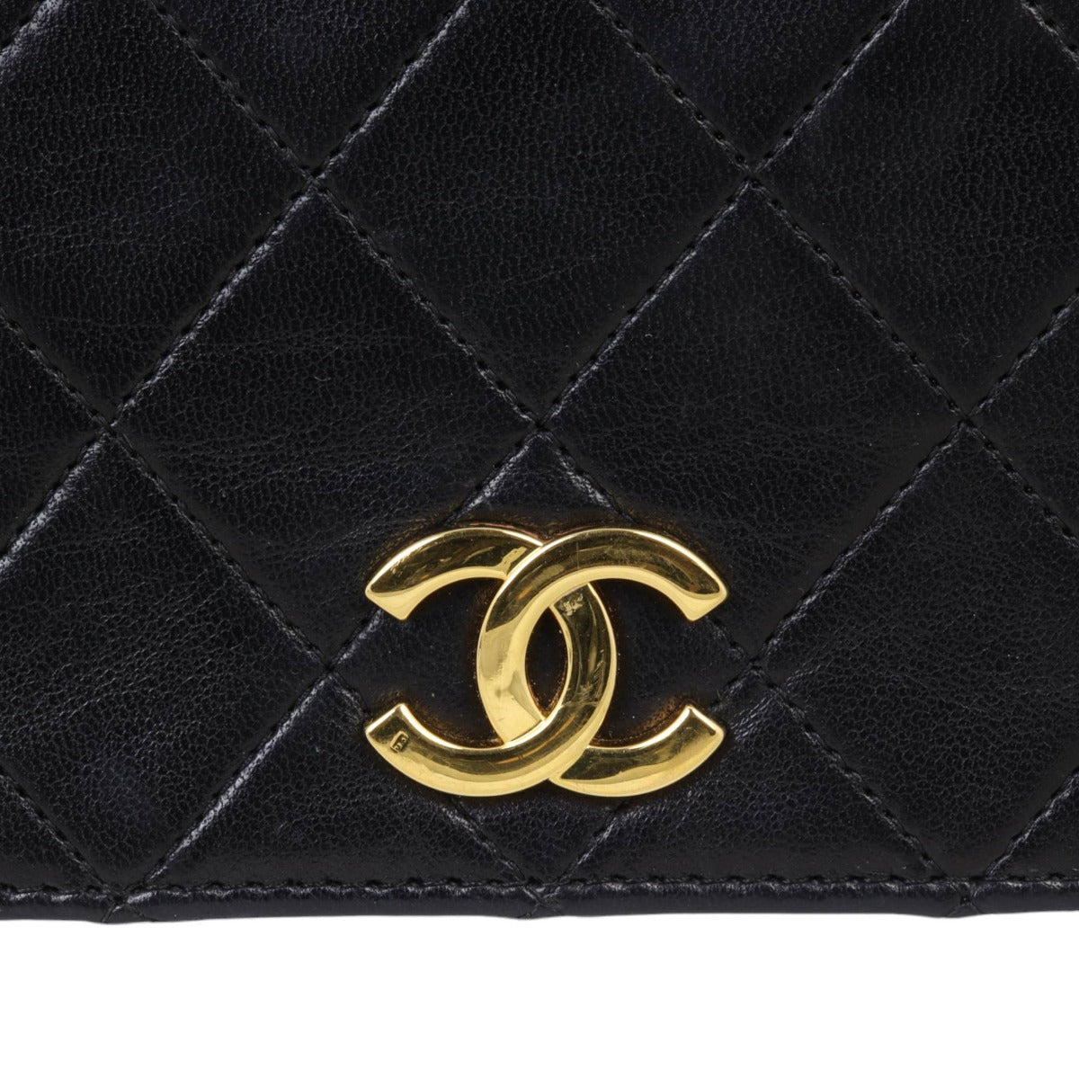 Chanel CC Full Flap Bag Small | Black