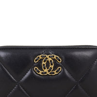 Chanel 19 Zip Around Wallet