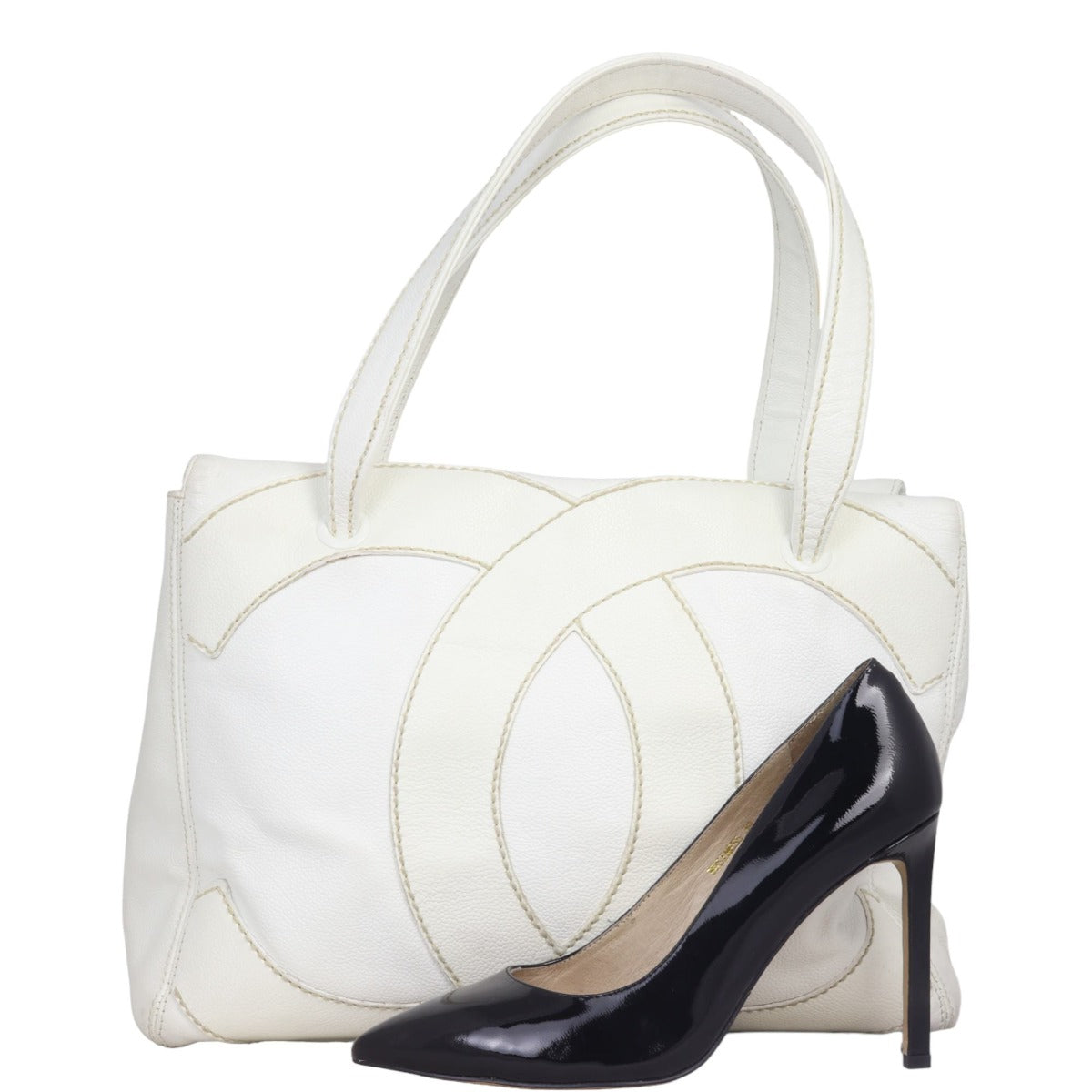 Chanel CC Leather Tote