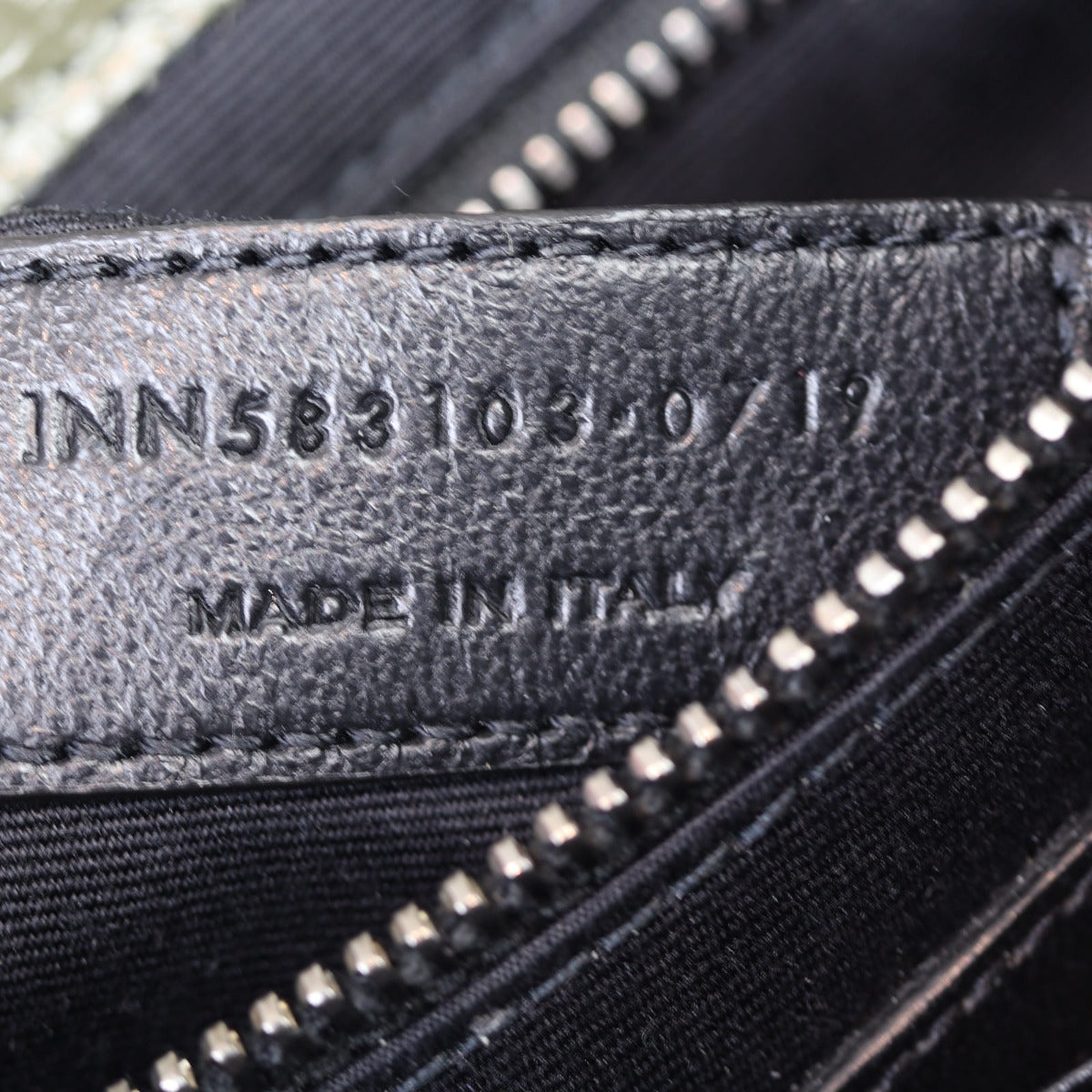 Saint Laurent Niki Wallet on Chain Date Code