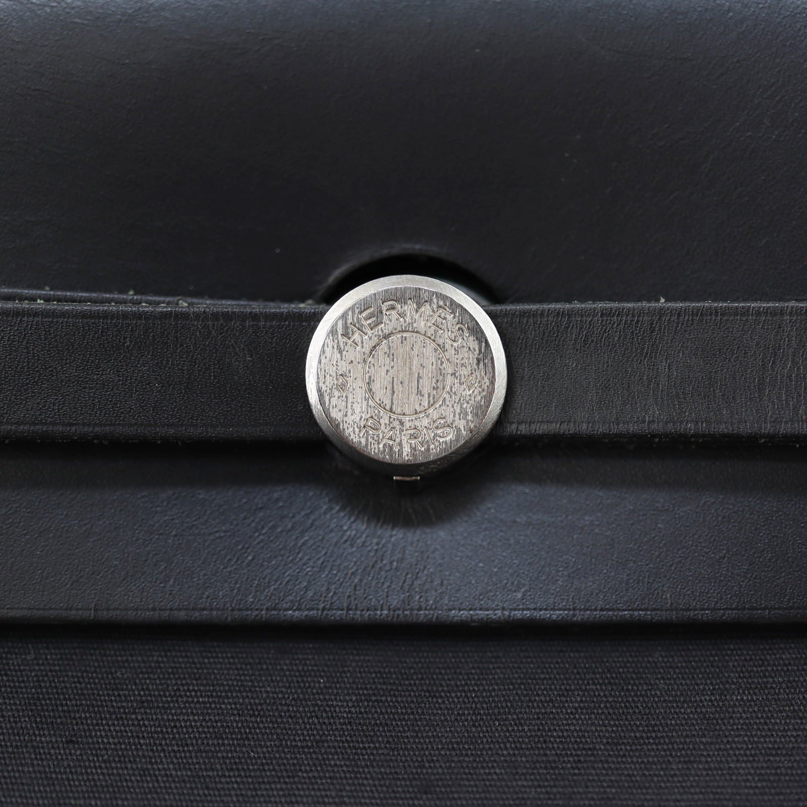 Hermes Toile Herbag GM hardware