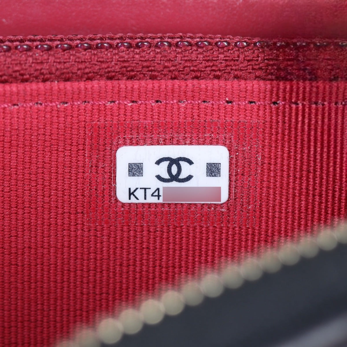 Chanel 19 Zip Around Wallet