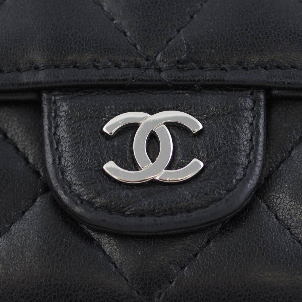 Chanel Classic Flap Compact Wallet hardware