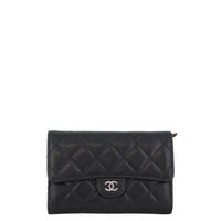 Chanel Classic Flap Compact Wallet front