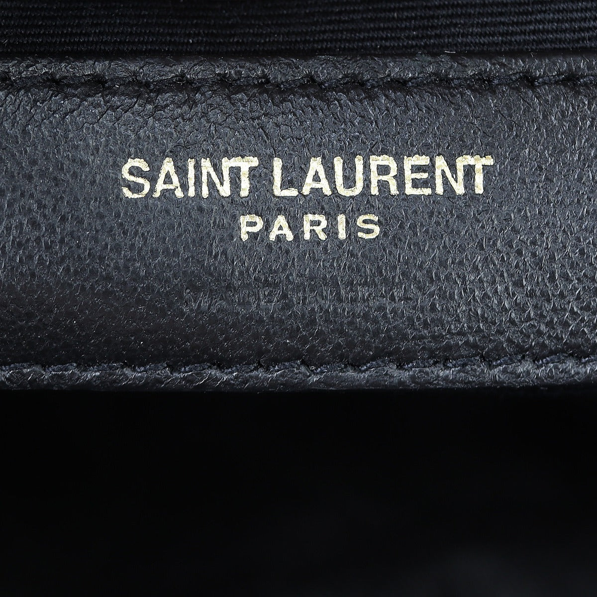 Saint Laurent Lou Camera Bag Interior Stamp