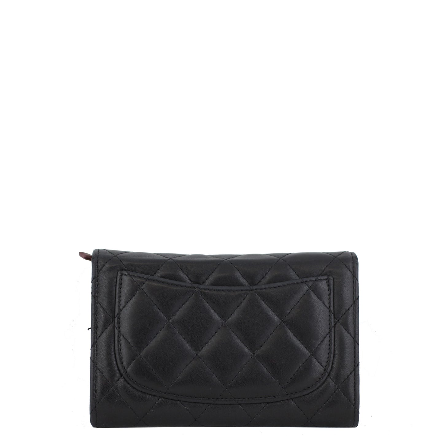 Chanel Classic Flap Compact Wallet back