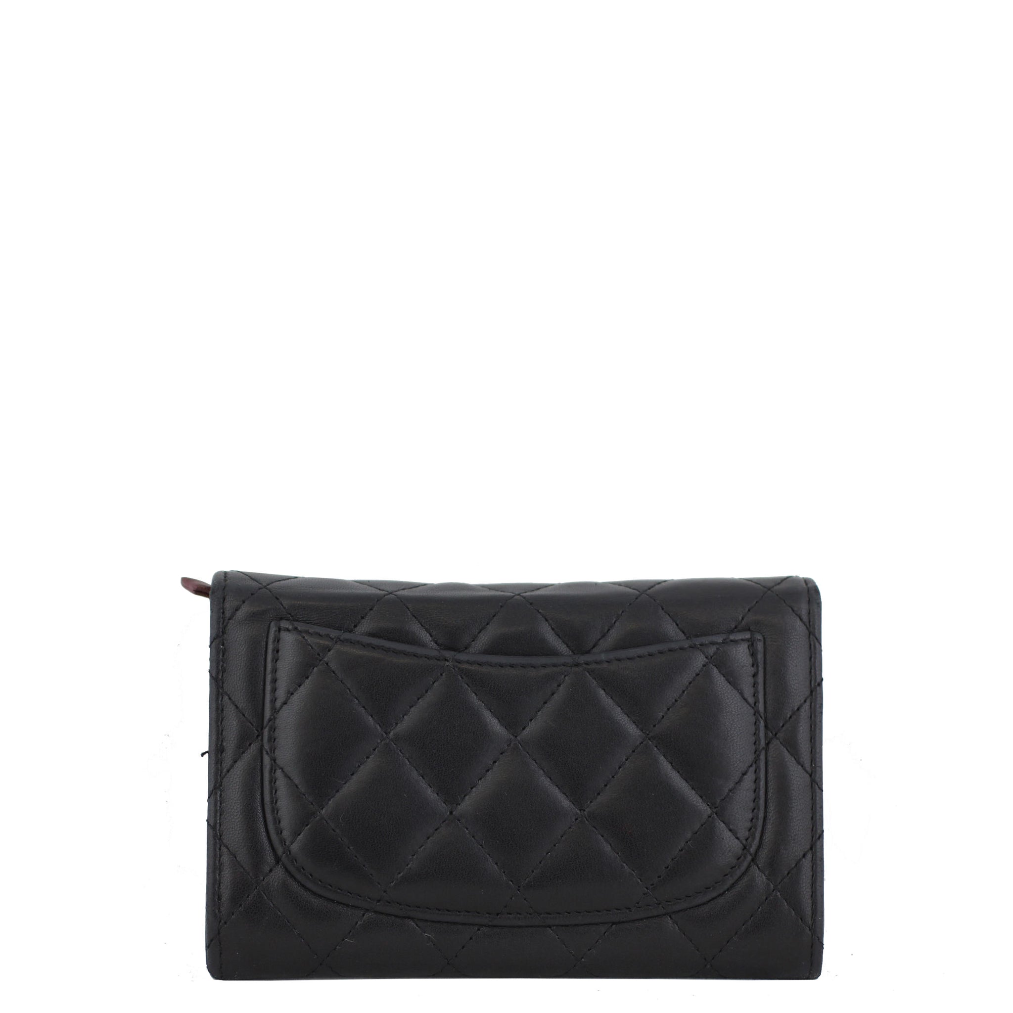 Chanel Classic Flap Compact Wallet back