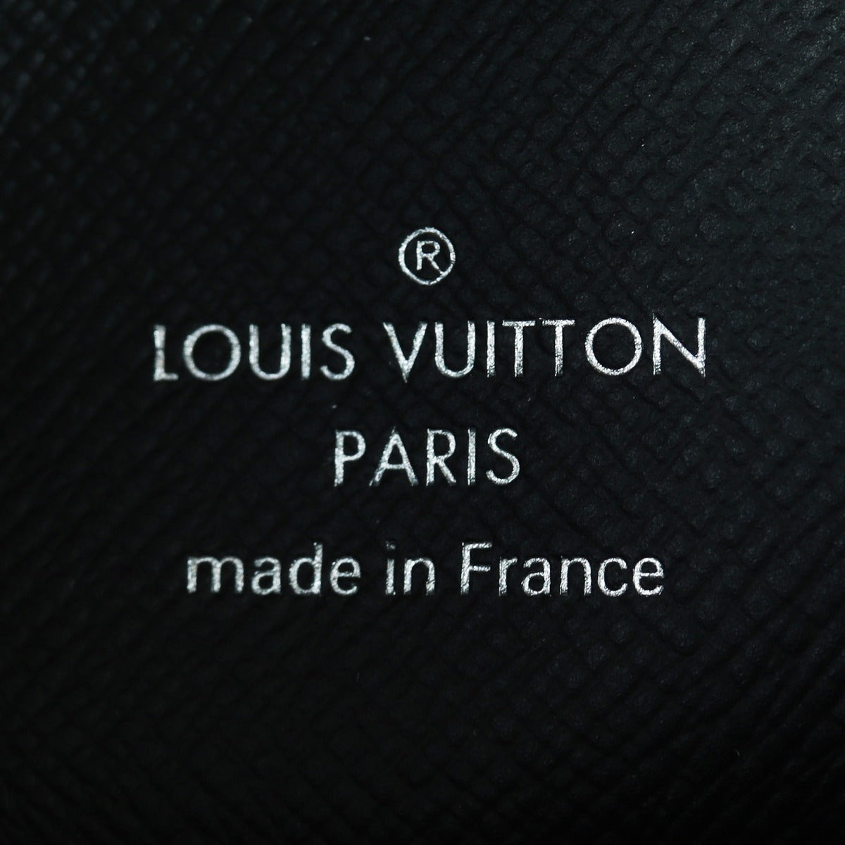 Louis Vuitton Volga Pochette Monogram Eclipse Interior Stamp