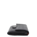 Chanel Classic Flap Compact Wallet side