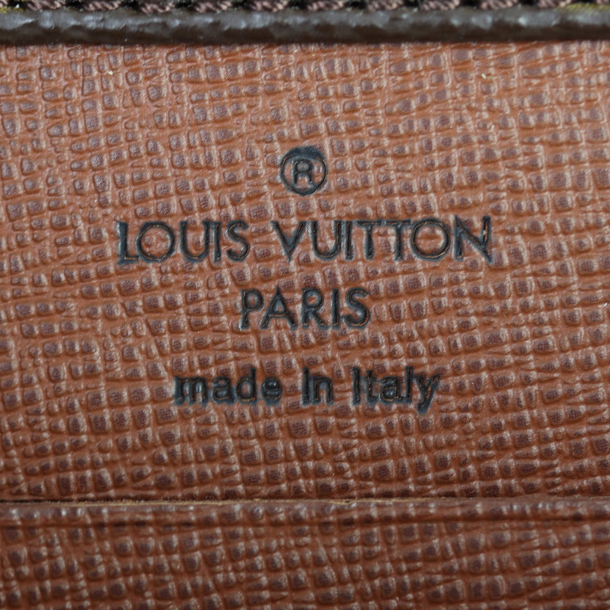 Louis Vuitton Sofia Coppola Slim Clutch Monogram Interior Stamp