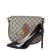 Gucci GG Supreme Saddle Flap Bag