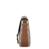 Gucci GG Supreme Saddle Flap Bag