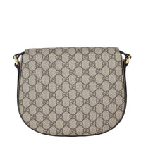 Gucci GG Supreme Saddle Flap Bag