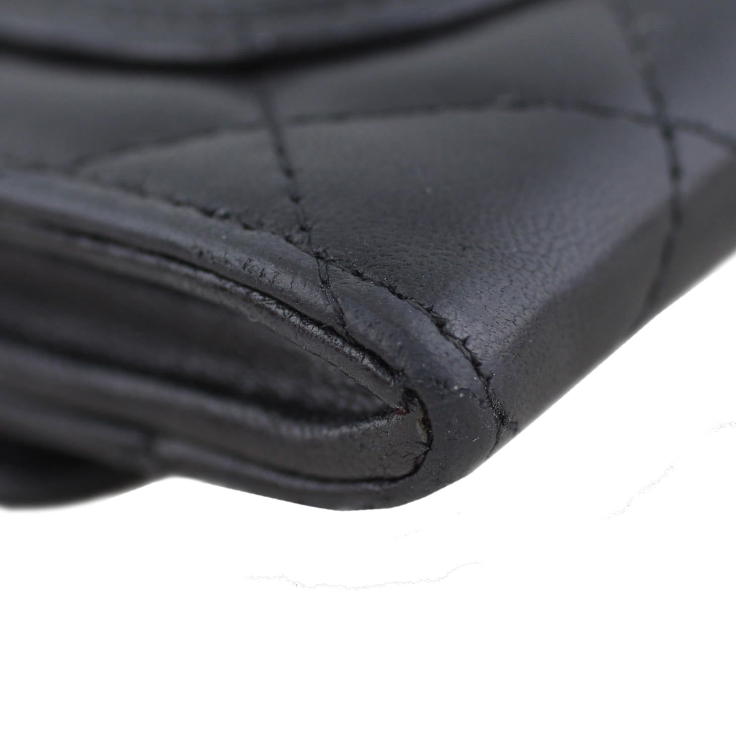 Chanel Classic Flap Compact Wallet wear