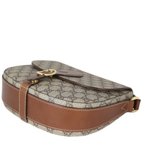Gucci GG Supreme Saddle Flap Bag