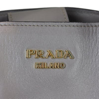Prada City Calf Bibliotheque Bag Hardware