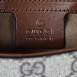 Gucci GG Supreme Saddle Flap Bag