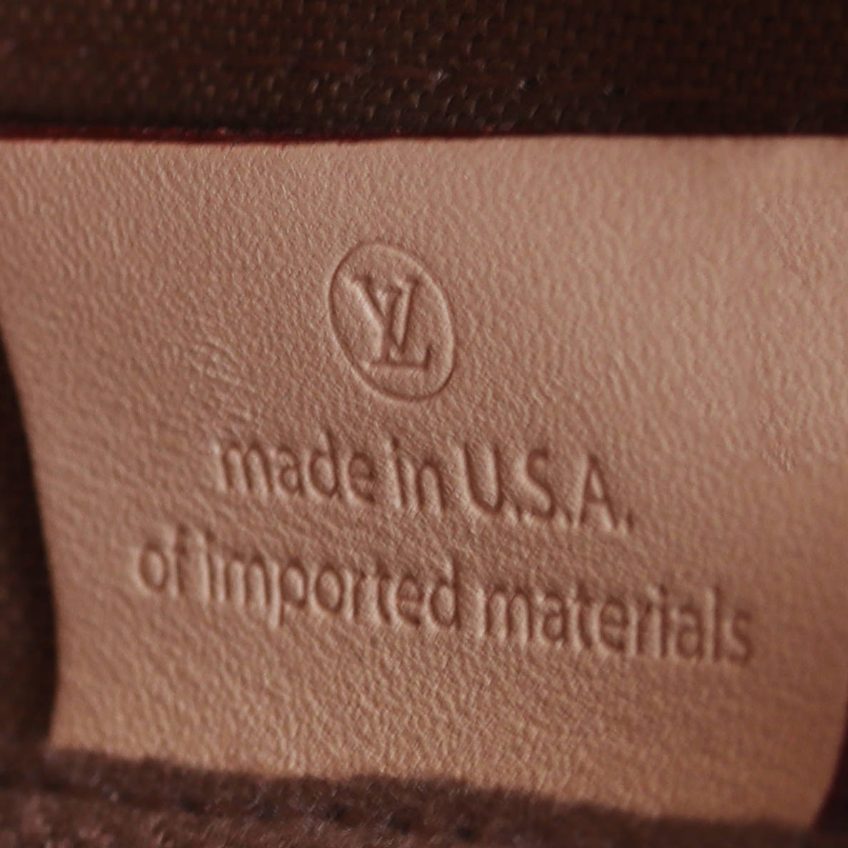 Louis Vuitton Multi Pochette Accessoires Monogram Interior Stamp