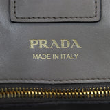 Prada City Calf Bibliotheque Bag Interior Stamp