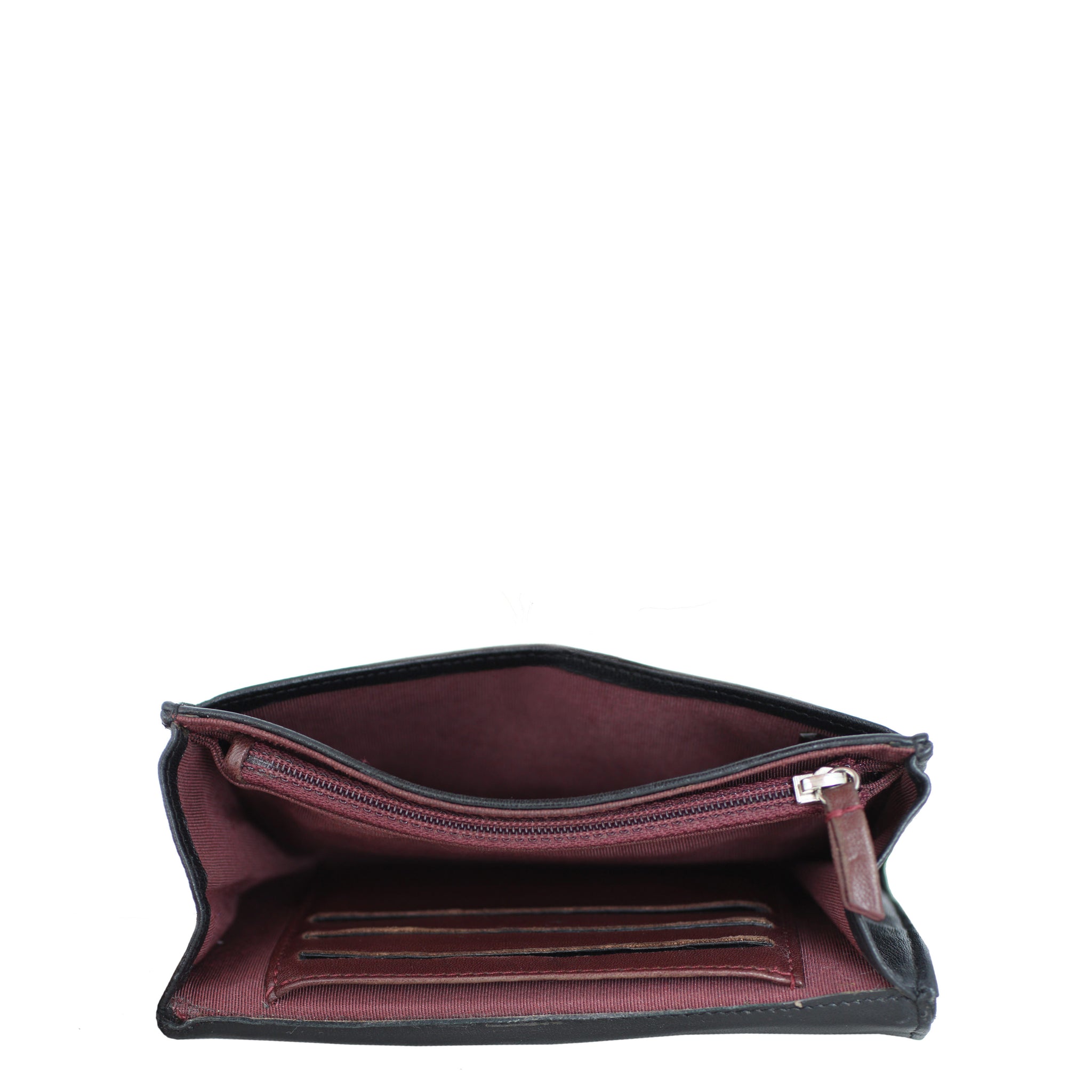 Chanel Classic Flap Compact Wallet interior