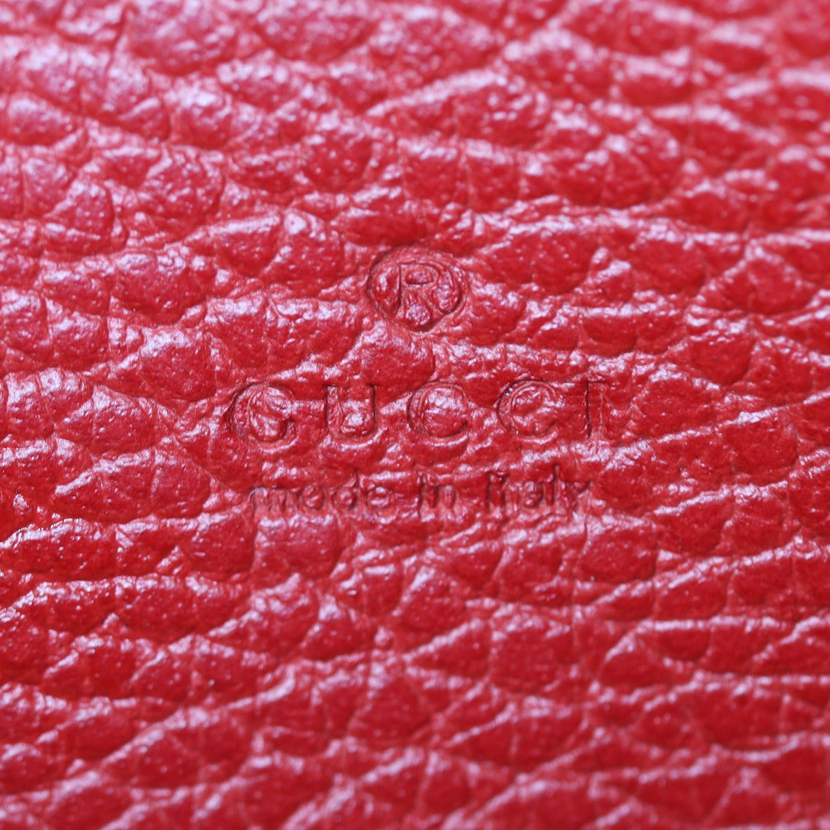 Gucci Dionysus Mini Leather Chain Wallet Interior Stamp