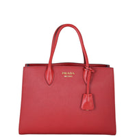 Prada Saffiano Cuir Bibliotheque Bag