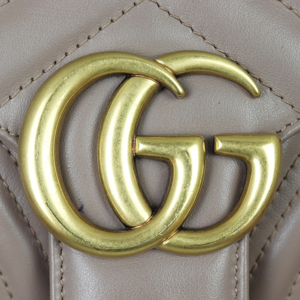 Gucci GG Marmont Matelasse Small Shoulder Bag Hardware