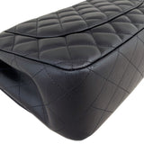 Chanel Classic Double Flap Jumbo Corner Closeup