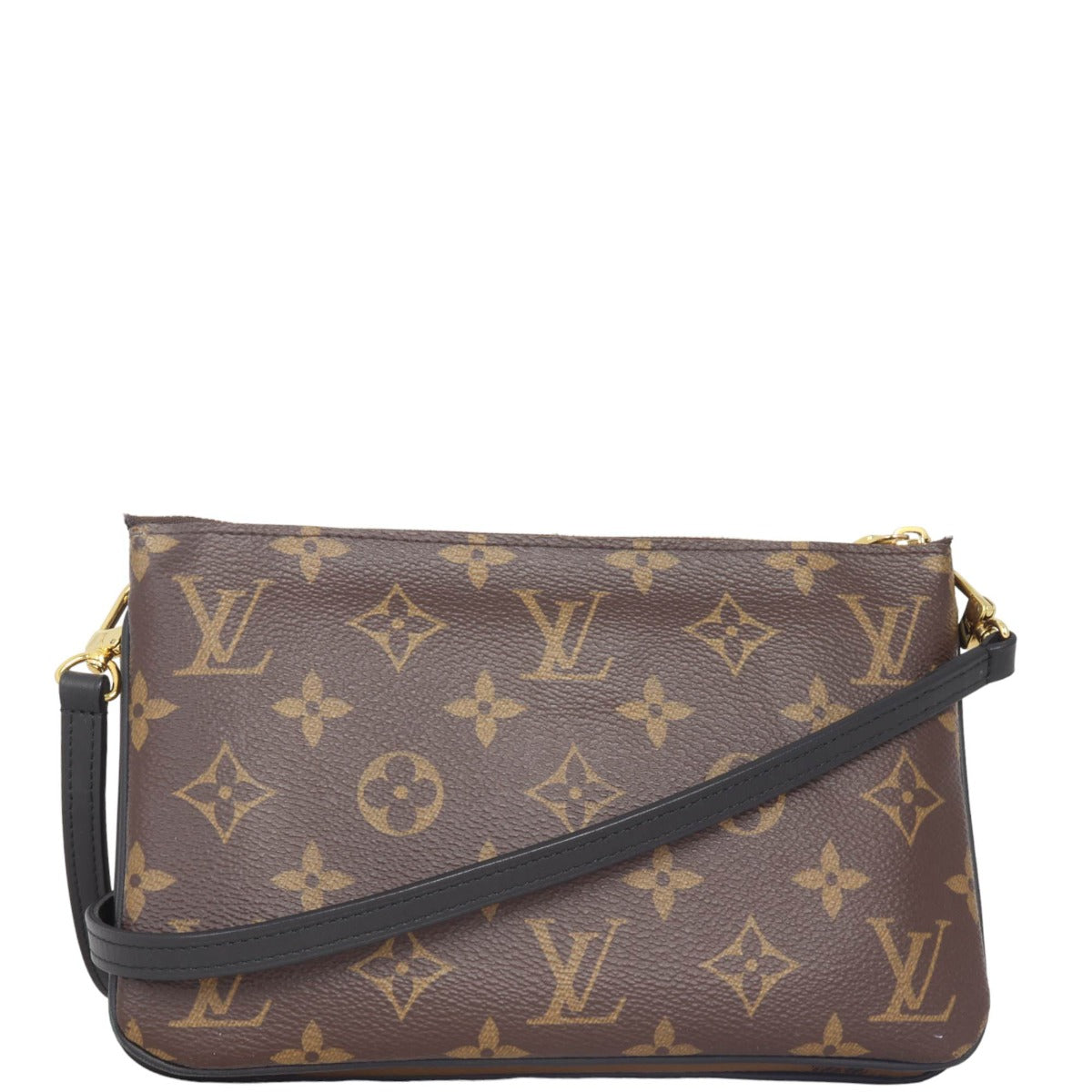Louis Vuitton Double Zip Pochette Monogram Giant Reverse