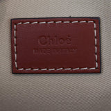 Chloe Woody Tote Bag Large Interior Stamp