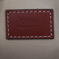 Chloe Woody Tote Bag Large Interior Stamp