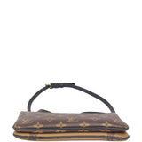 Louis Vuitton Double Zip Pochette Monogram Giant Reverse