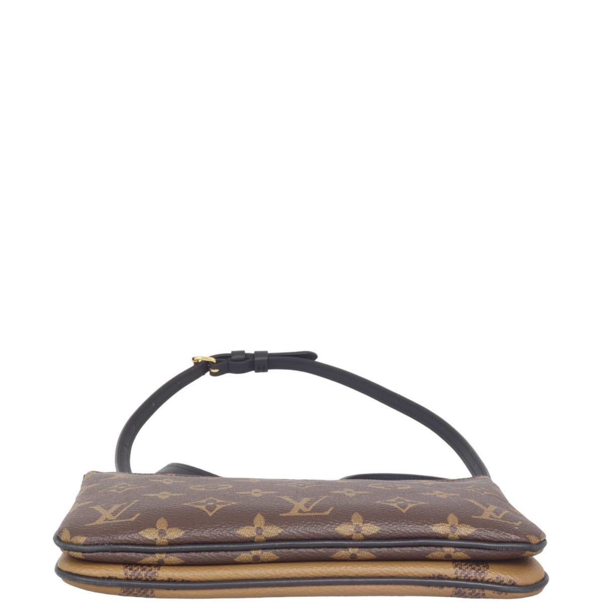 Louis Vuitton Double Zip Pochette Monogram Giant Reverse