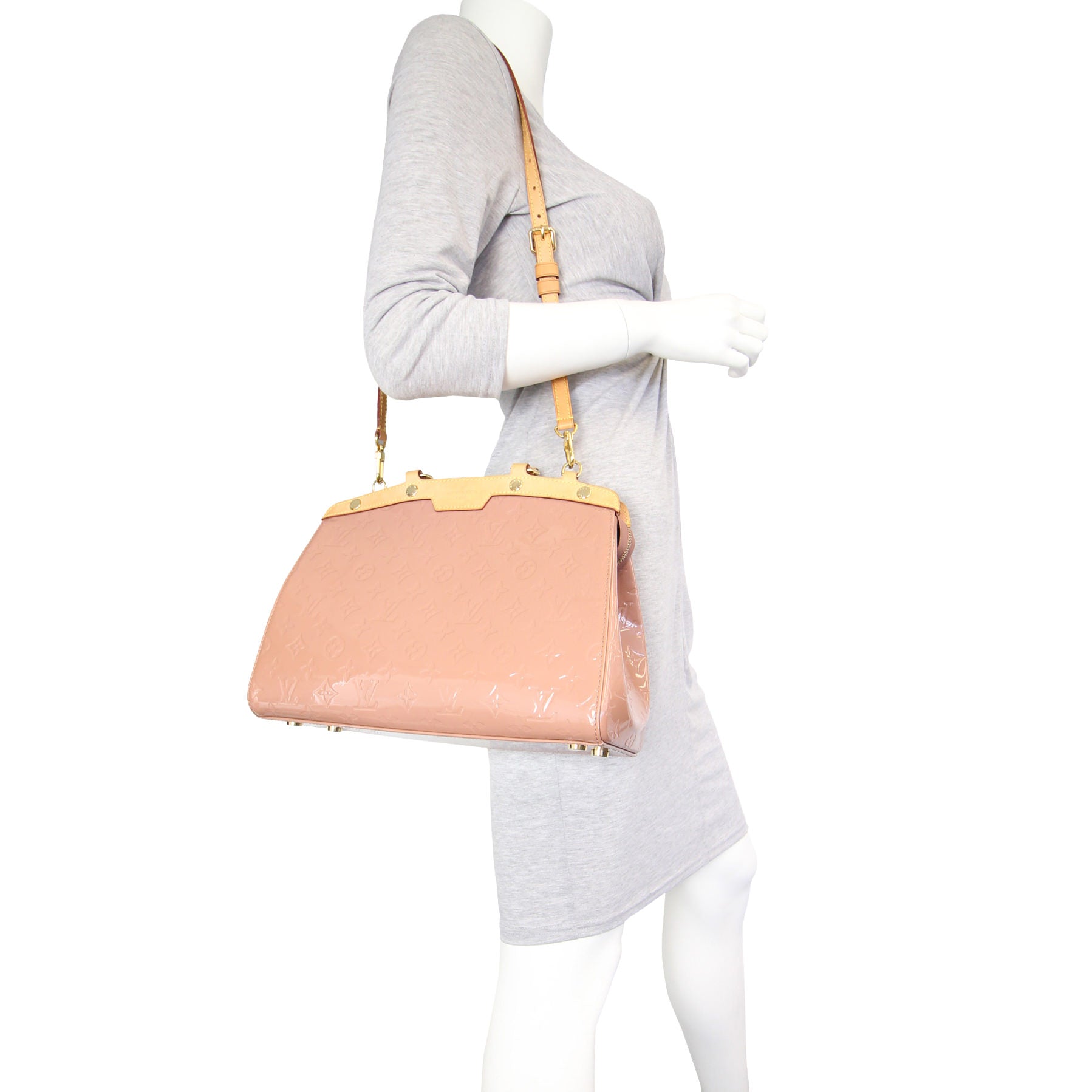 Louis Vuitton Brea MM Monogram Vernis