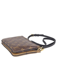 Louis Vuitton Double Zip Pochette Monogram Giant Reverse