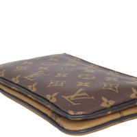 Louis Vuitton Double Zip Pochette Monogram Giant Reverse