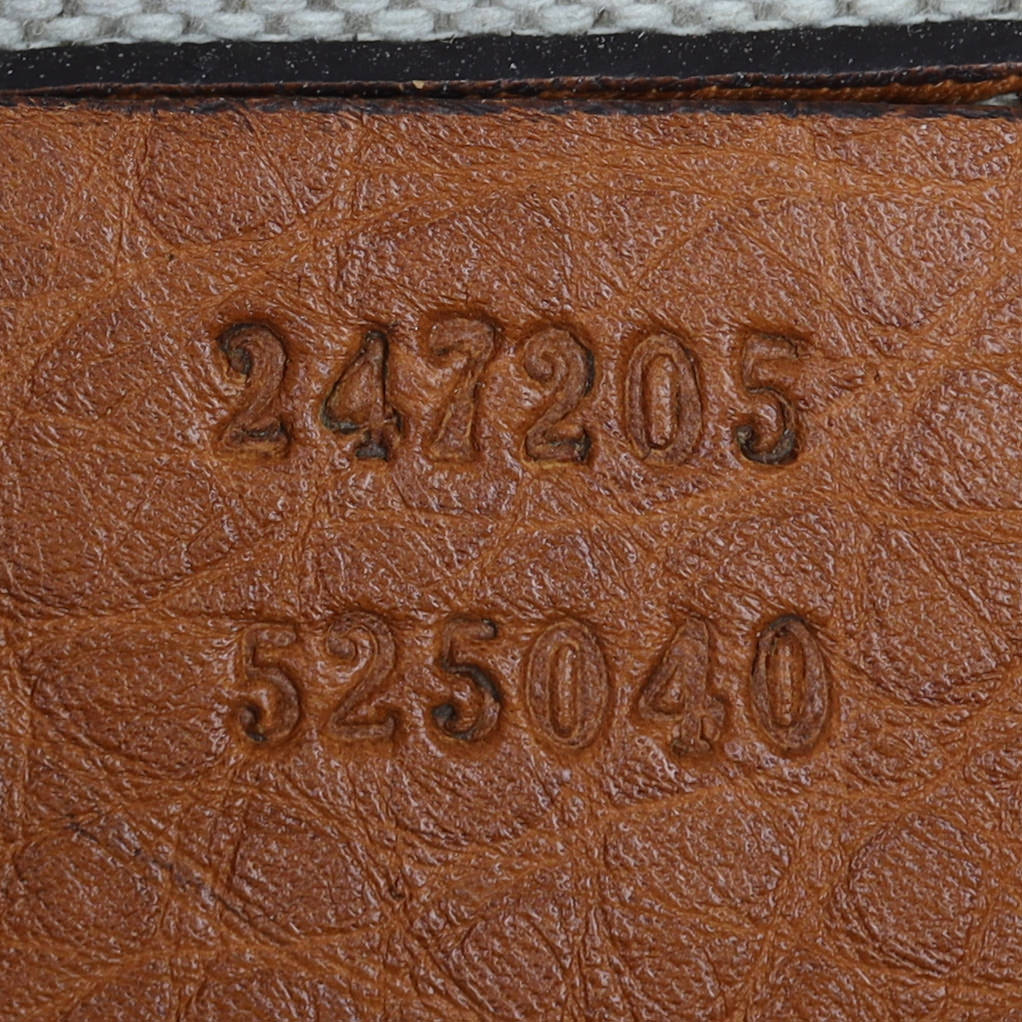 Gucci Vintage Web Boston Bag Medium Date Code