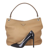 Prada Vitello Daino Hobo