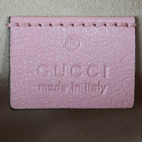 Gucci GG Marmont Matelasse Super Mini Shoulder Bag Interior Stamp