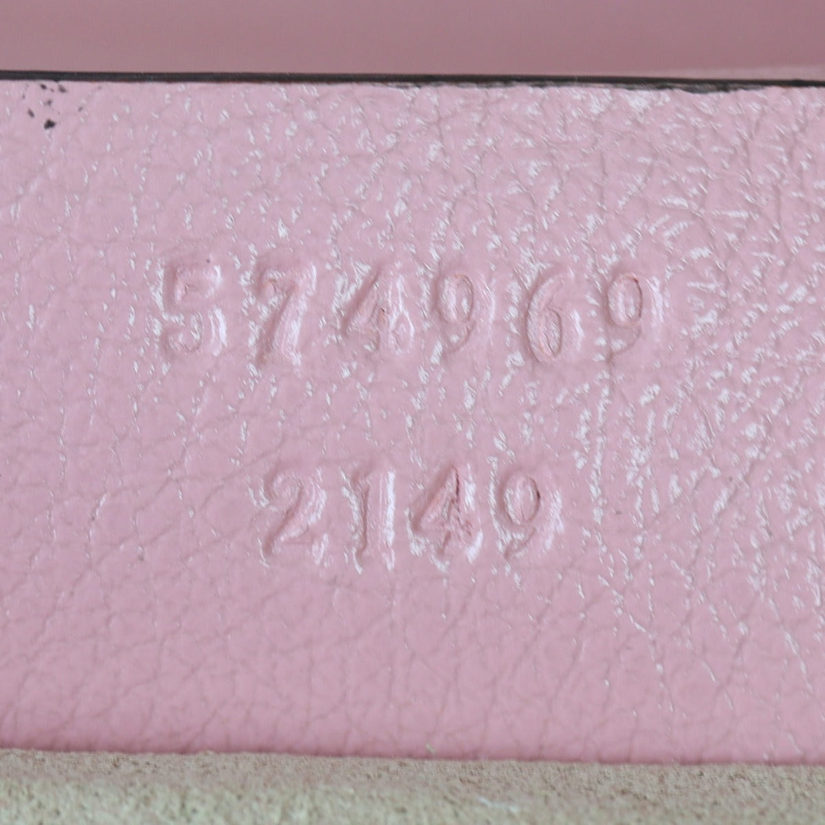 Gucci GG Marmont Matelasse Super Mini Shoulder Bag Date Code