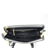 Prada Saffiano Lux Galleria Double Zip Tote Small interior
