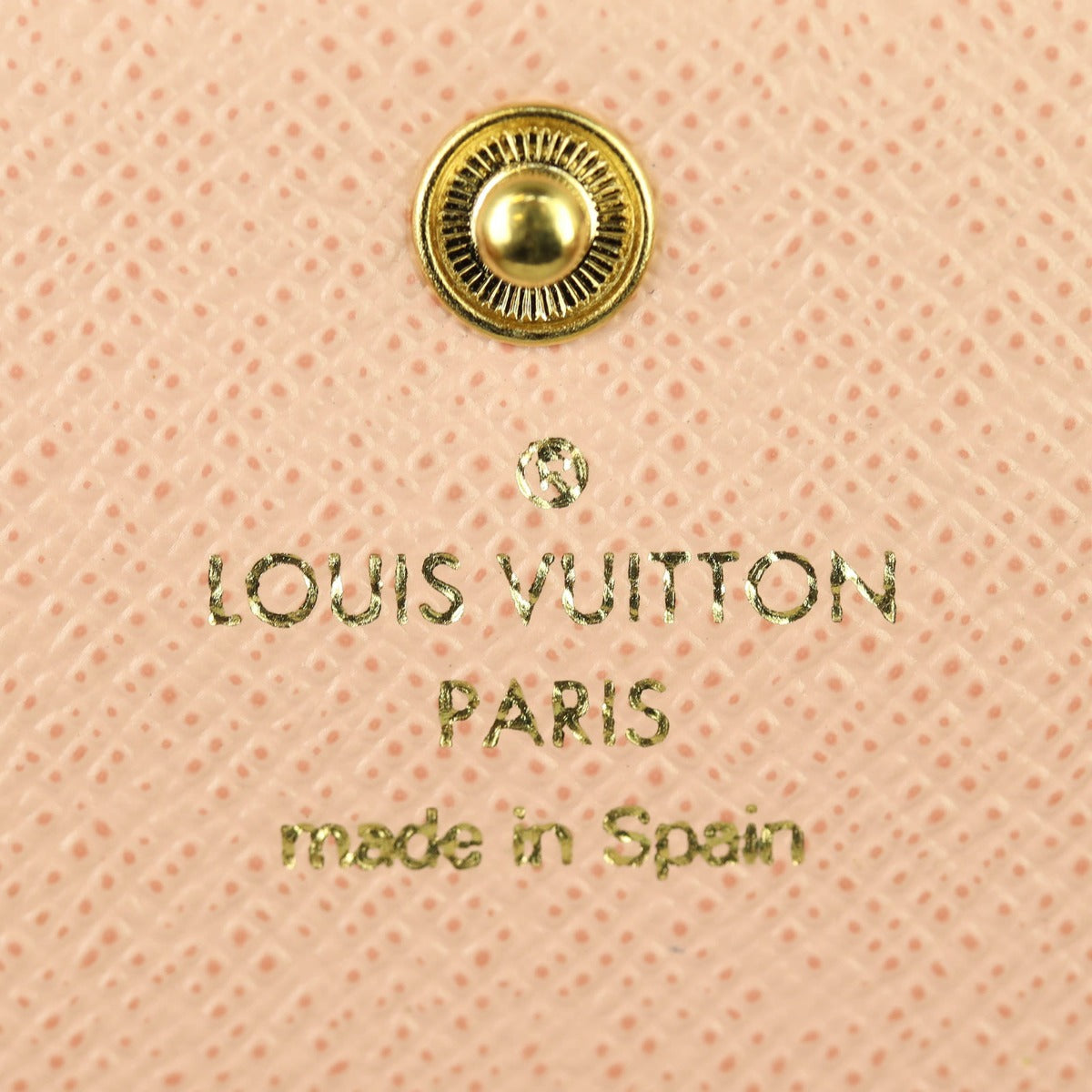 Louis Vuitton Sarah Wallet Damier Ebene Interior Stamp