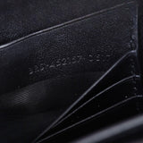 Saint Laurent Sunset Chain Wallet Croc-Embossed