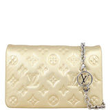 Louis Vuitton Pochette Coussin Monogram Embossed Lambskin