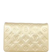 Louis Vuitton Pochette Coussin Monogram Embossed Lambskin