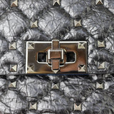 Valentino Rockstud Spike Medium Shoulder Bag Hardware